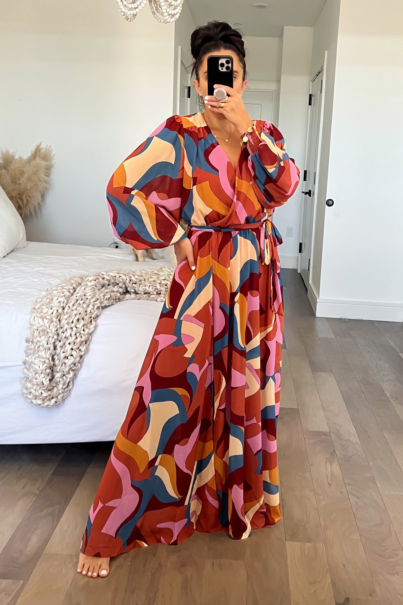 Maxi dress wearing size small