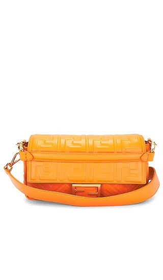 Fendi Mama Baguette Shoulder Bag in Yellow | Revolve Clothing (Global)