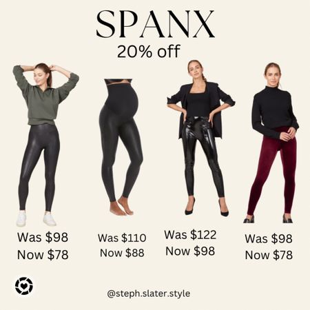 Spanx 20% off . Faux leggings. Best selling leggings on sale

#LTKGiftGuide #LTKunder100 #LTKsalealert