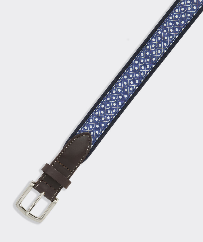 Golf Clubs Canvas Club Belt | vineyard vines