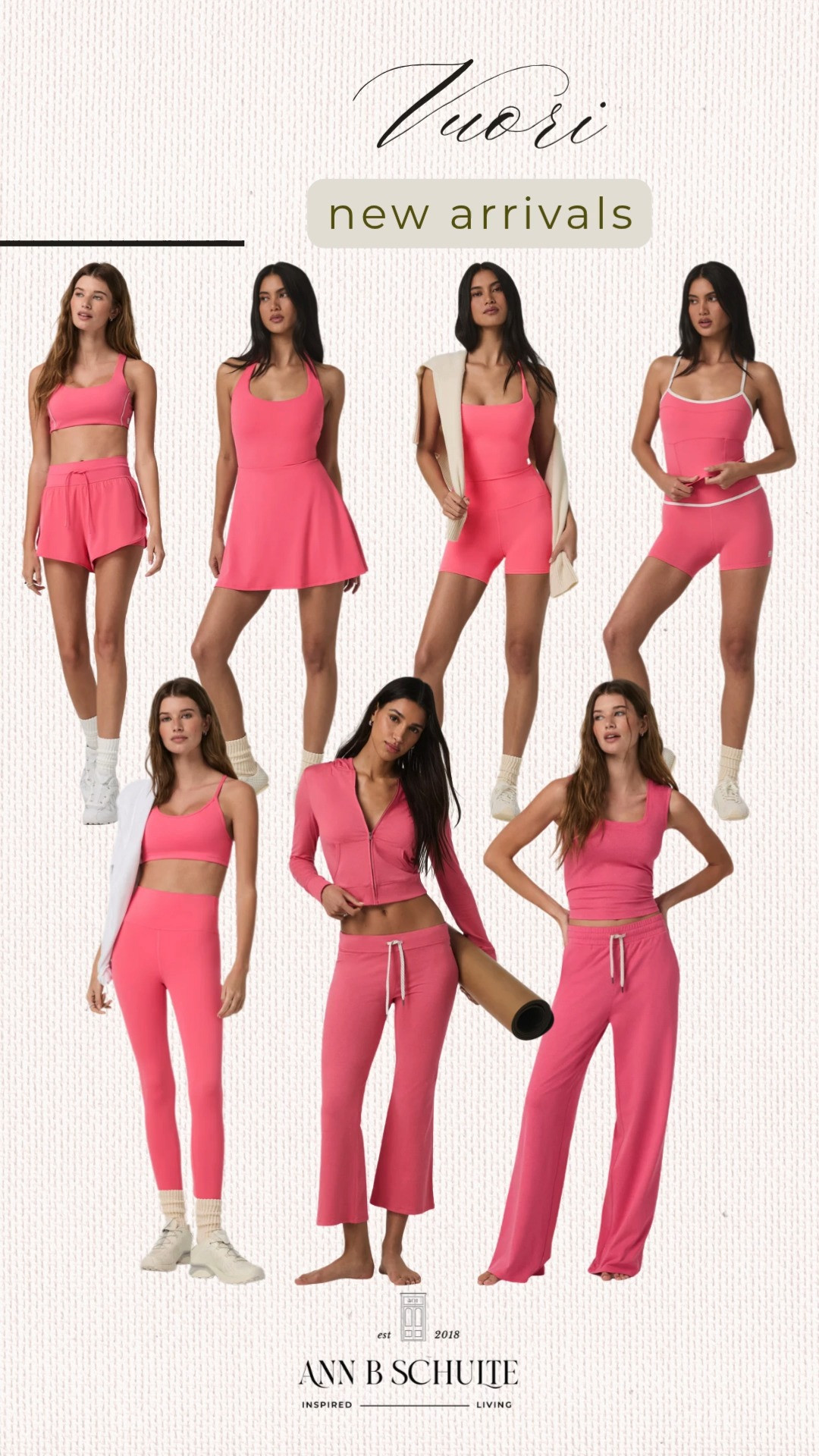 Vuori new arrivals in sunset pink are bringing soft color and sporty charm to everyday outfits. Comfy layers and easy sets made this shade an instant favorite 🌸☀️🤍 #Vuori #NewArrivals #SunsetPink #ActivewearStyle #AthleisureFashion #CasualOutfits #WorkoutWear #LTKStyle #EverydayStyle #FashionFinds 

 #LTKootd #LTKActive