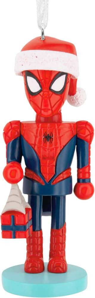 Hallmark Marvel Spider-Man Nutcracker Christmas Ornament, Super Hero Gifts | Amazon (US)