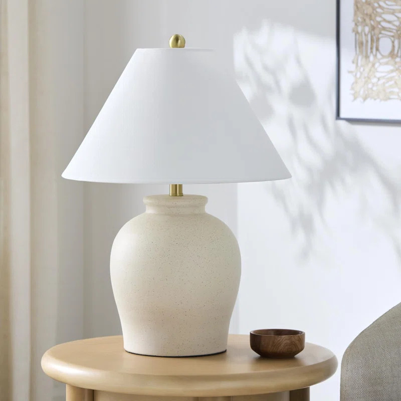 Chemise 22" Ceramic Table Lamp | Joss & Main