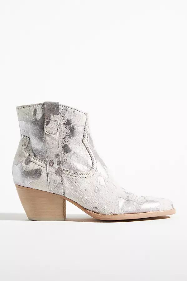 Dolce Vita Silma Calf Boots By Dolce Vita in Silver Size 7.5 | Anthropologie (US)
