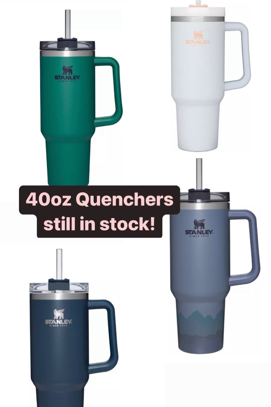 stanley 40oz quencher, stanley cup, stanley.

#LTKunder100 #LTKunder50