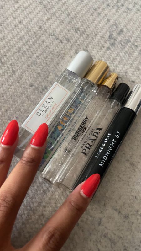 My favorite on the go travel fragrances! 
