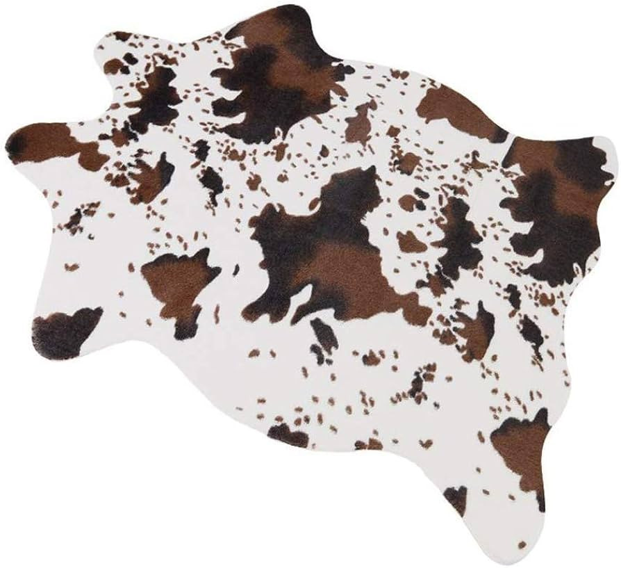 MustMat Cute Cow Print Rug Fun Faux Cowhide Area Rug Nice for Decorating Kids Room 29.5" W x 43.3... | Amazon (US)