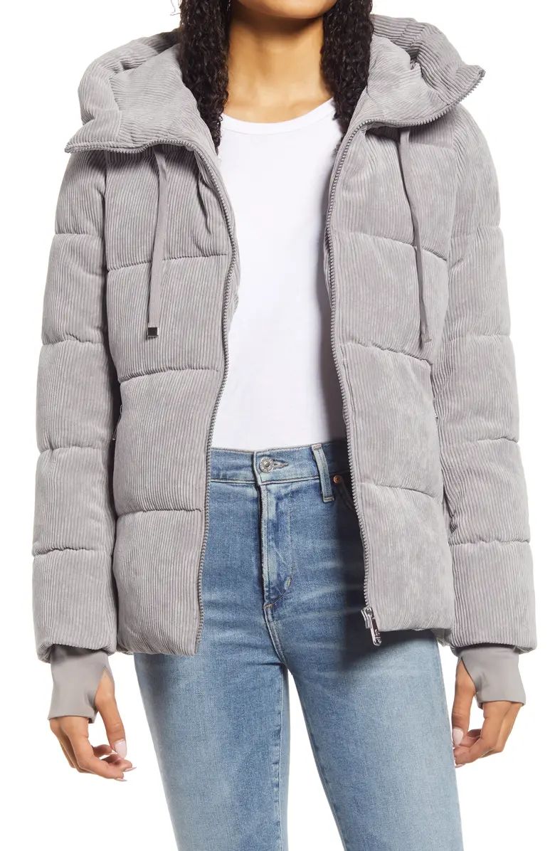 Sam Edelman Hooded Funnel Puffer Coat | Nordstrom | Nordstrom