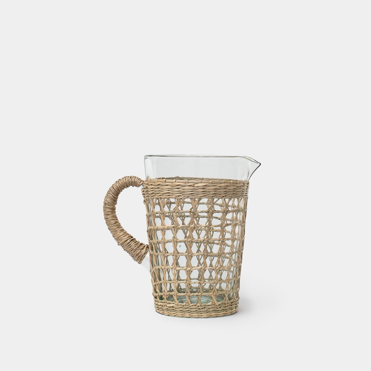 Seagrass Cage Pitcher | Amber Interiors