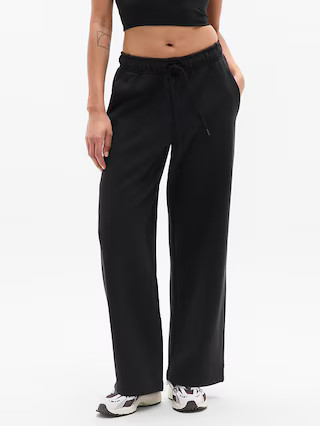 Terry Mid Rise Pant | Athleta