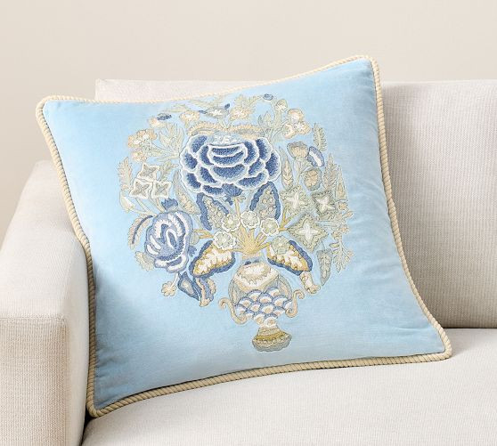 Kravet Rosehill with Fringe Reversible Pillow