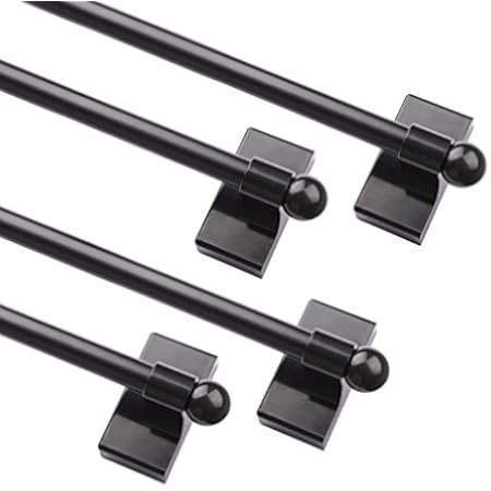 H.VERSAILTEX 2 Pack Magnetic Curtain Rods for Metal Doors Top and Bottom Multi-Use Adjustable App... | Amazon (US)