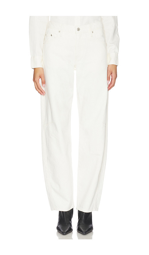 LEVI'S Baggy Dad Barrel in White. Size 29. Also in 24, 27, 28, 30. | Revolve Clothing (Global)