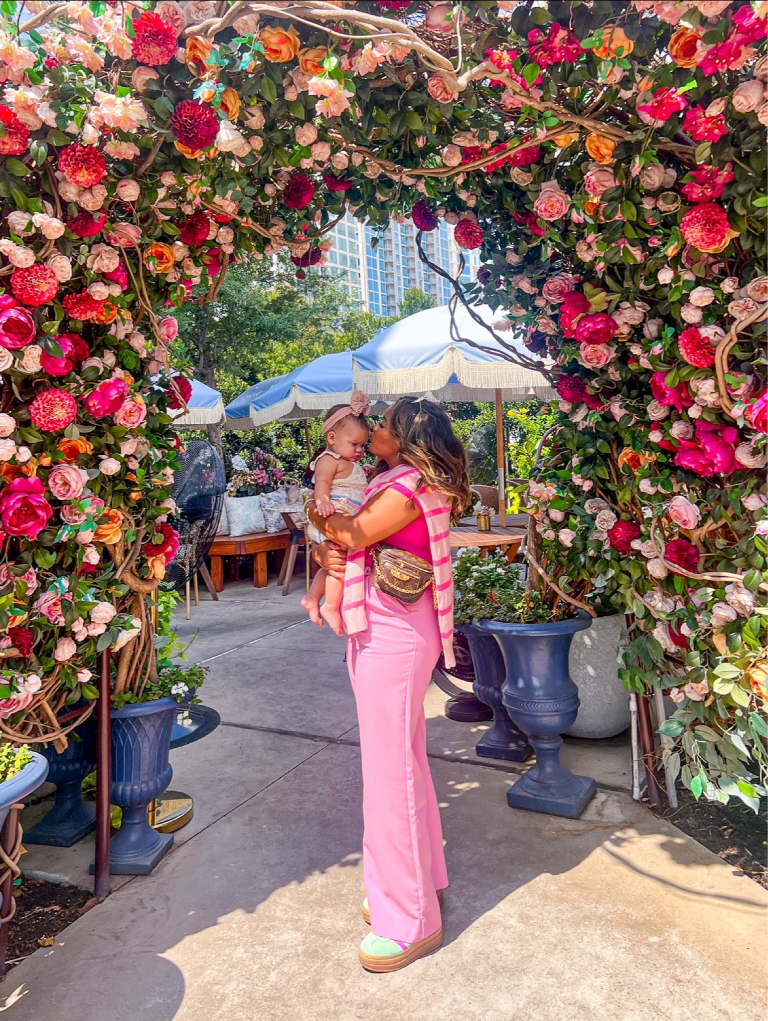 Valentine’s Day outfit:
 Bodysuit / medium 
Sweater / medium
Trousers / if in between sizes, size up. Wearing an 8 xshort 


#LTKfamily #LTKfindsunder100 #LTKSeasonal