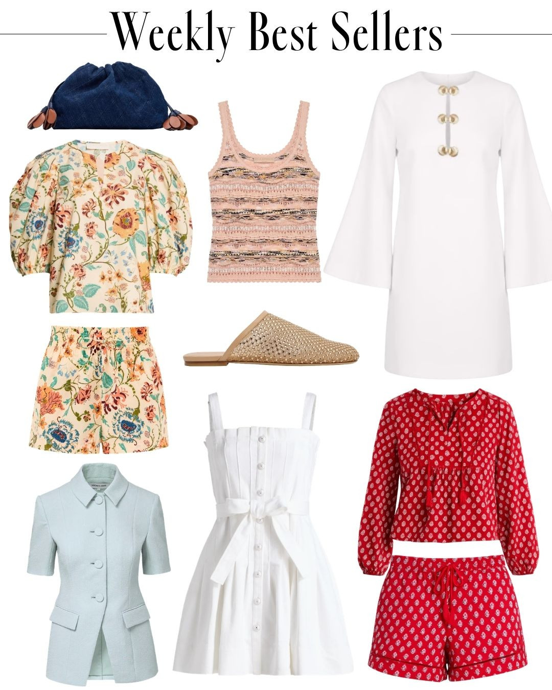 This week's best sellers are serving summer in the best way ☀️🤍

From beautiful matching sets and throw-on-and-go dresses to the handbag everyone is loving, these are the pieces that topped the charts this week. Easy, versatile, and perfect for everything from vacations and weekend brunches to summer dinners and everyday life.

I always love seeing what resonates most with you, and this week's lineup is full of timeless pieces you'll wear long after the season ends.

Shop this week's best sellers below before your favorites are gone. ✨

#WeeklyBestSellers #LTKStyle #LTKFinds #SummerStyle #MatchingSets #SummerDresses #HandbagLover #VacationStyle #ResortWear #SummerFashion #ClassicStyle #StyleInspiration #FashionFinds #CapsuleWardrobe #LTKSeasonal
 

 #LTKootd #LTKSeasonal #LTKOver40