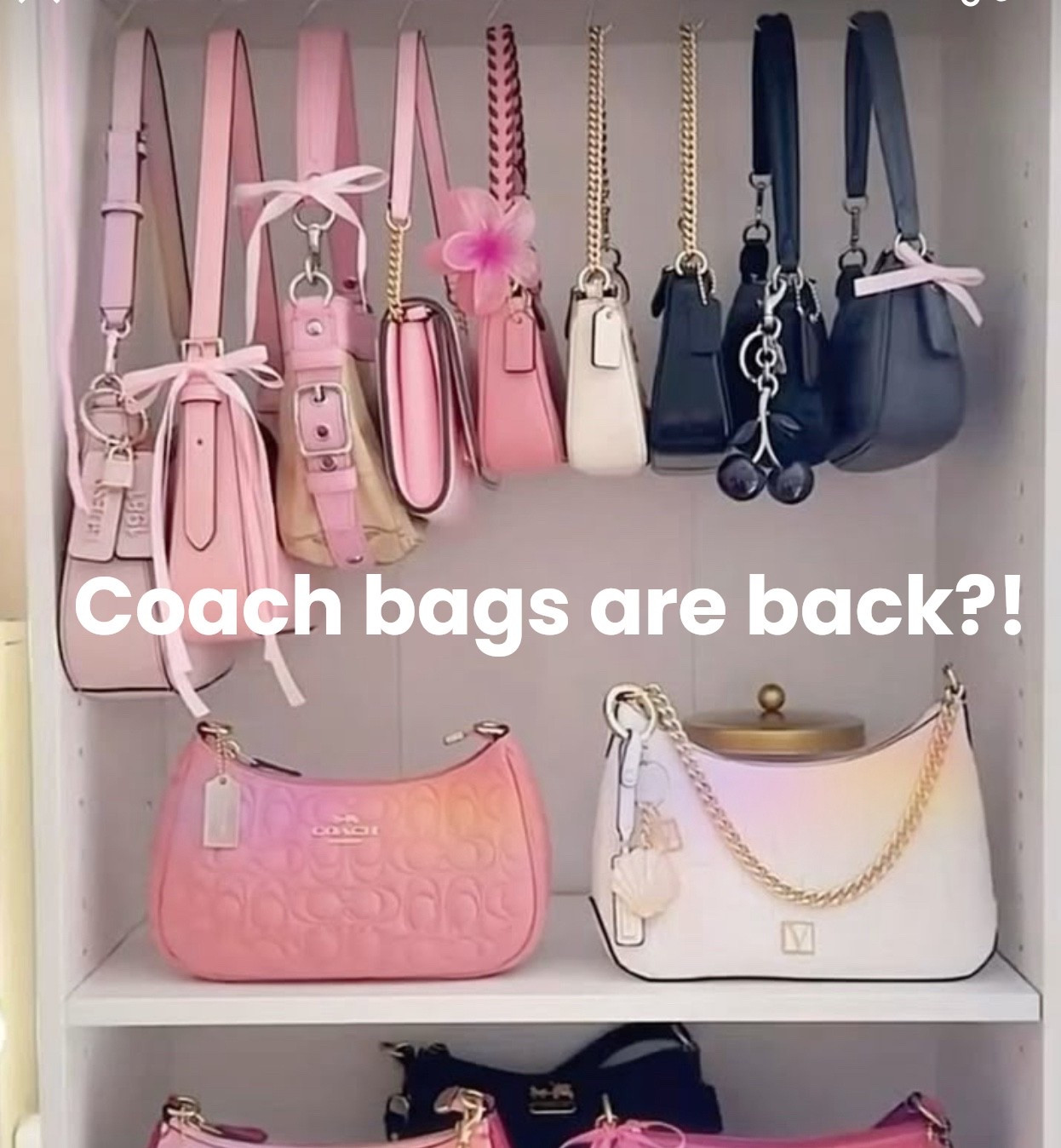 Coach is back. I’m feelin it! My fav coach accessories  