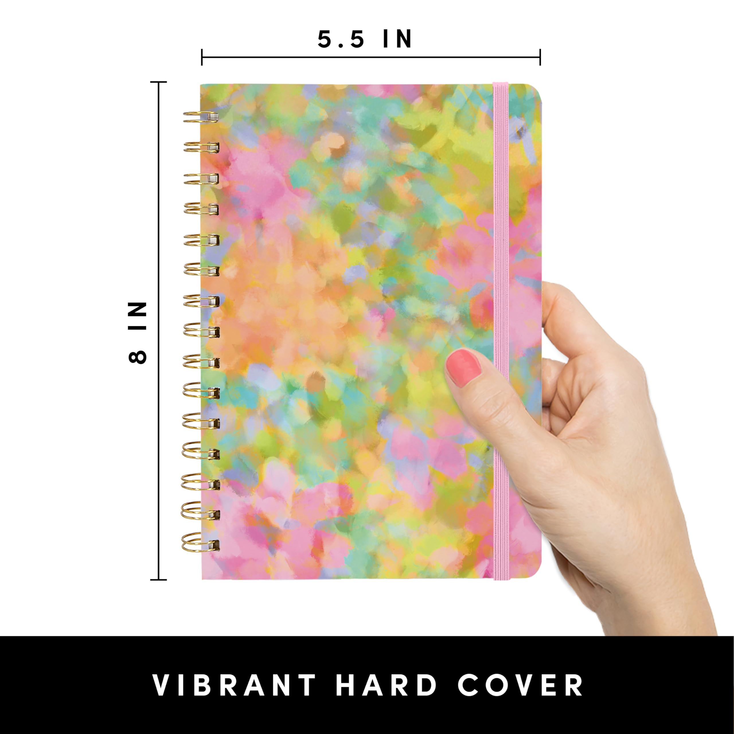 PAPERAGE Lined Spiral Journal Notebook, (Whimsical Garden), 160 Pages, Hardcover Journal for Wome... | Amazon (US)