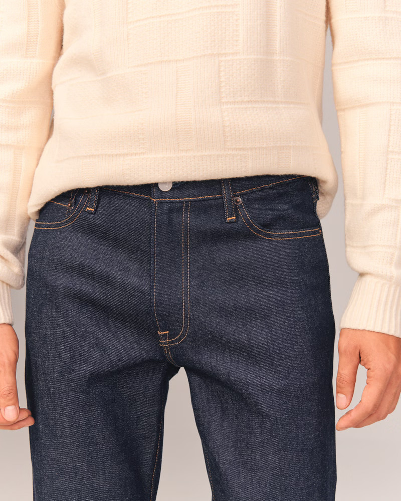 Men's 90s Straight Jeans | Men's | Abercrombie.com | Abercrombie & Fitch (US)