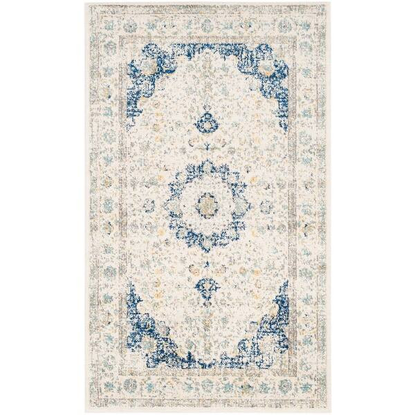 SAFAVIEH Evoke Annabel Vintage Shabby Chic Oriental Rug - 8' x 10' - Grey/Gold | Bed Bath & Beyond