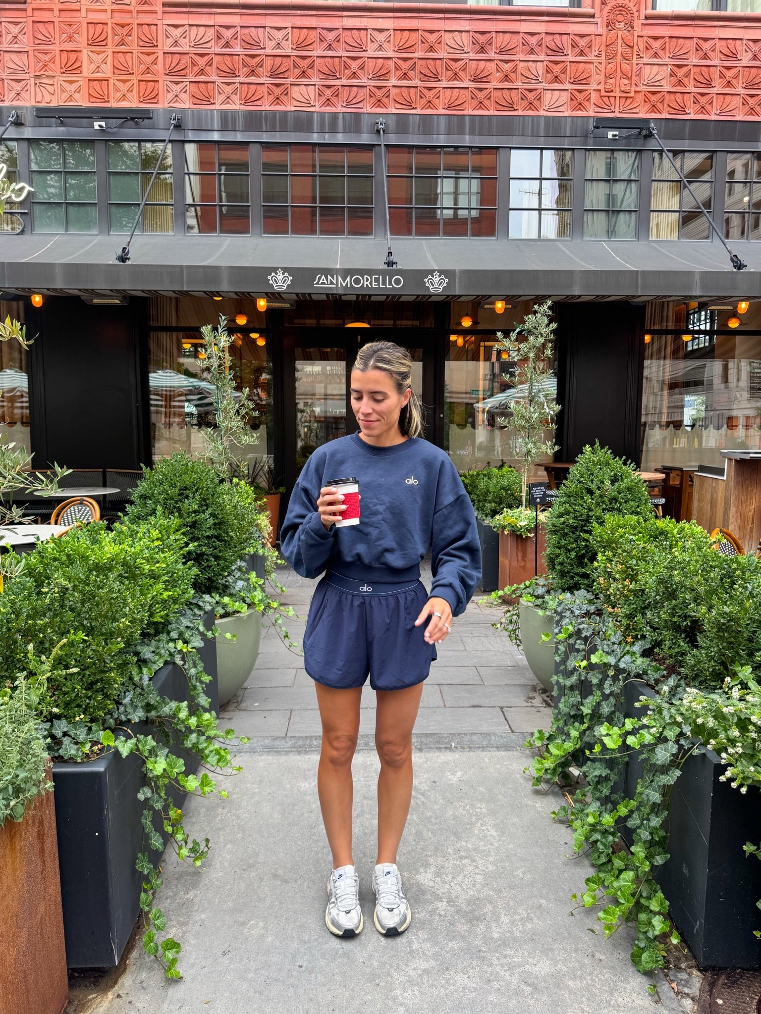 Alo outfits 
Size medium sweatshirt 
Size small shorts

#LTKootd #LTKgrwm