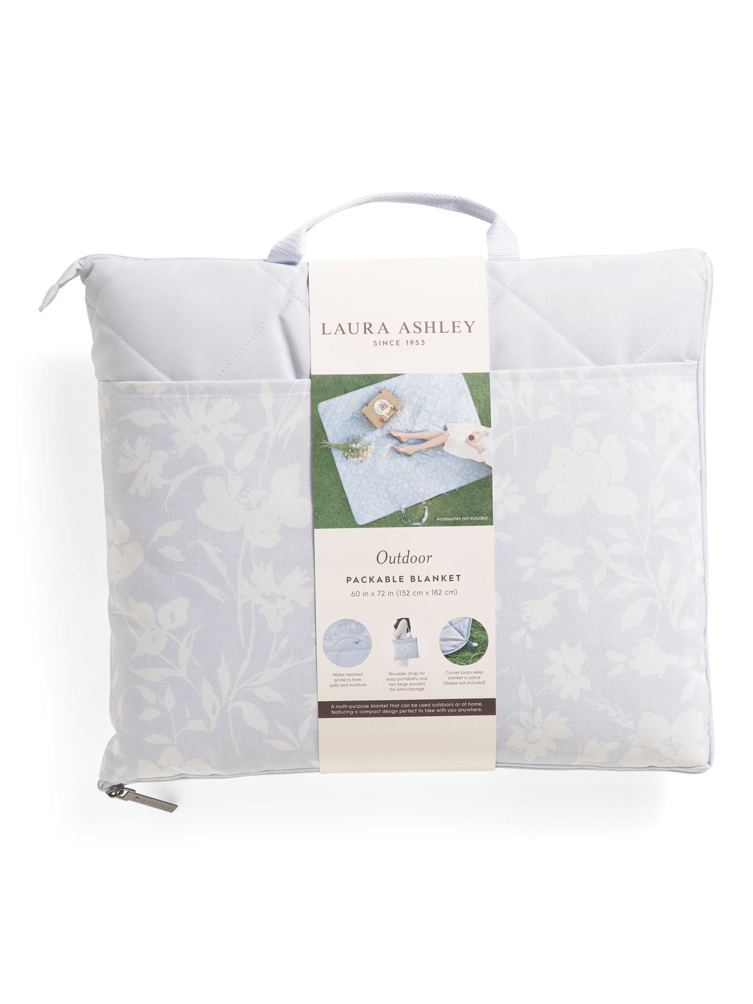 60x72 Floral Outdoor Packable Throw | Pillows & Decor | Marshalls | Marshalls