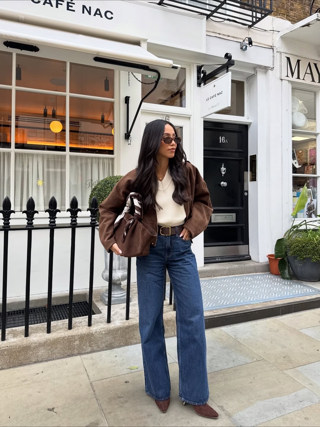 Things I’m loving this Spring… chocolate brown suede, oversized jackets, v neck cream neutral jumpers, wide blue denim jeans and pointed boots

#LTKspring #LTKjeans #LTKstyletip