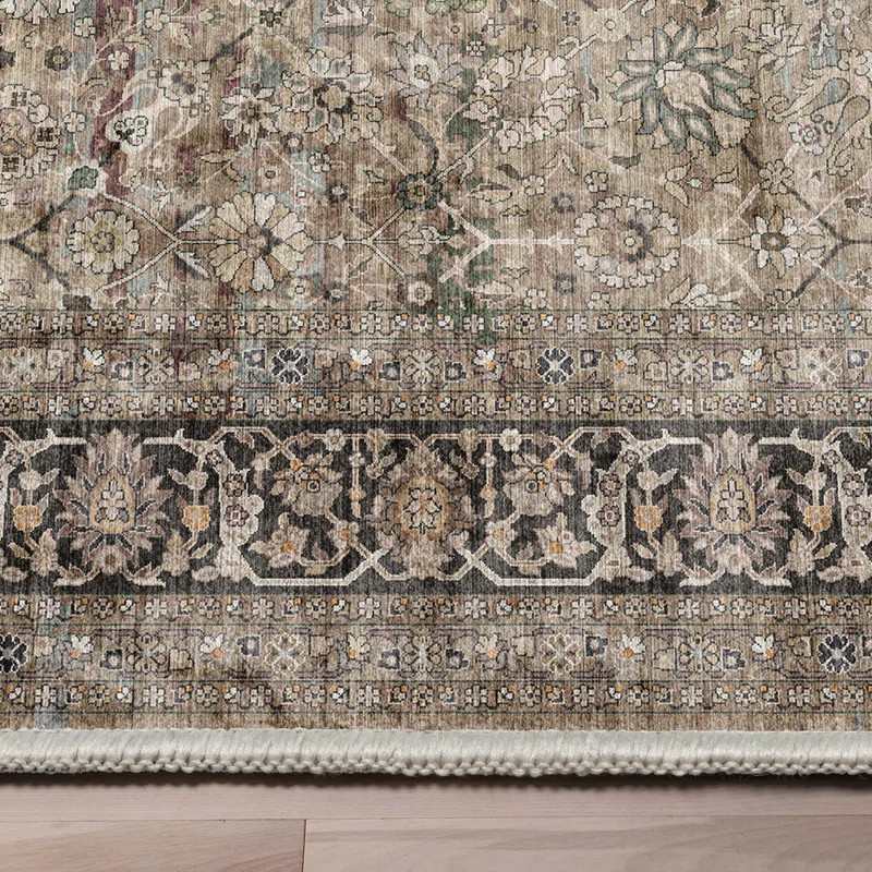 Well Woven Asha Delphine Vintage Persian Oriental Beige Area Rug | Wayfair North America