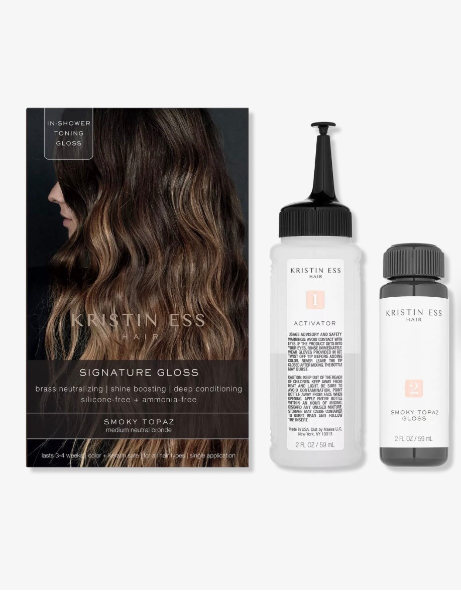 It’s been 6 months, time for my hair gloss! Greys are showing and need some shine back and some toning done. On sale for $10 at Ulta right now! 