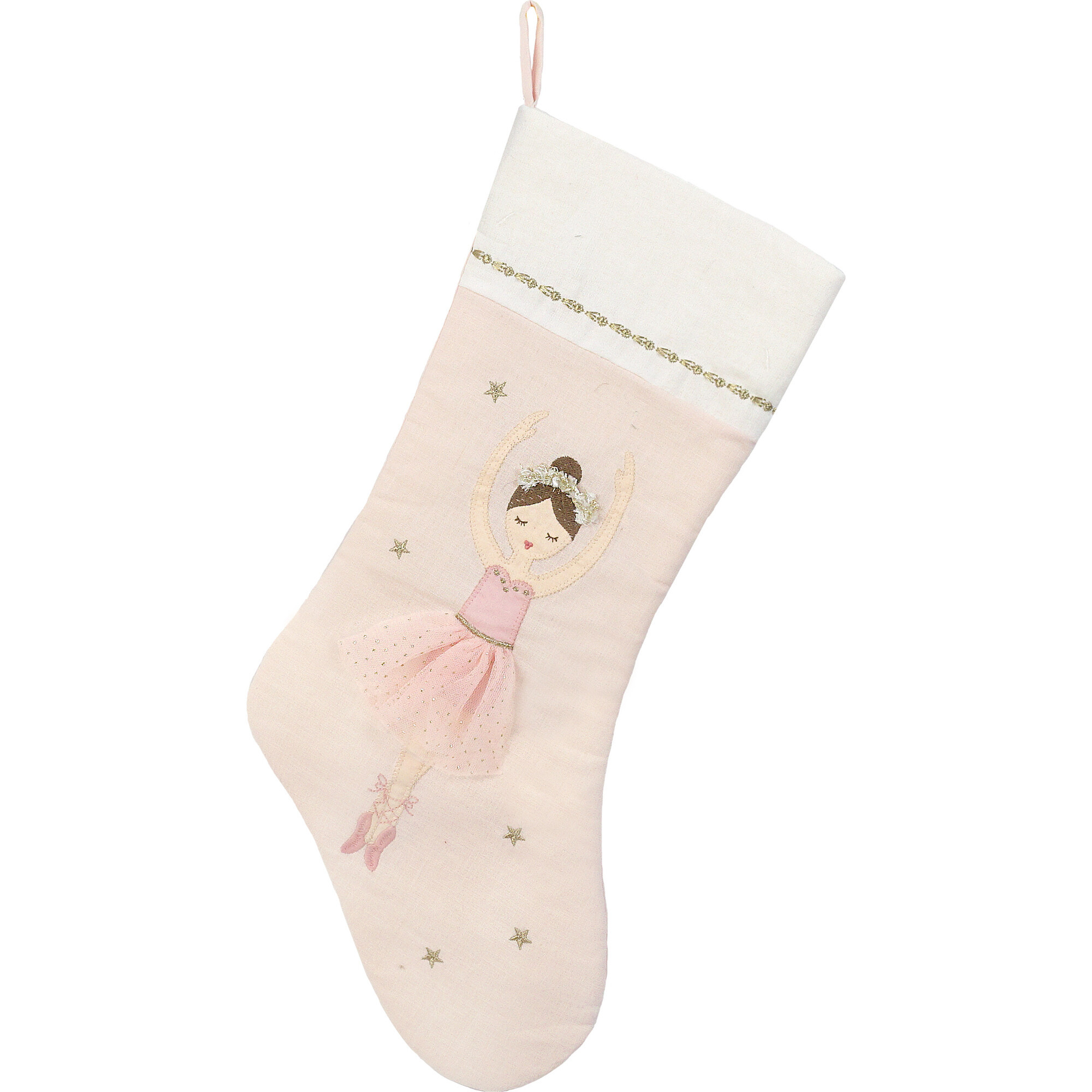 Ballerina Stocking, Pink | Maisonette