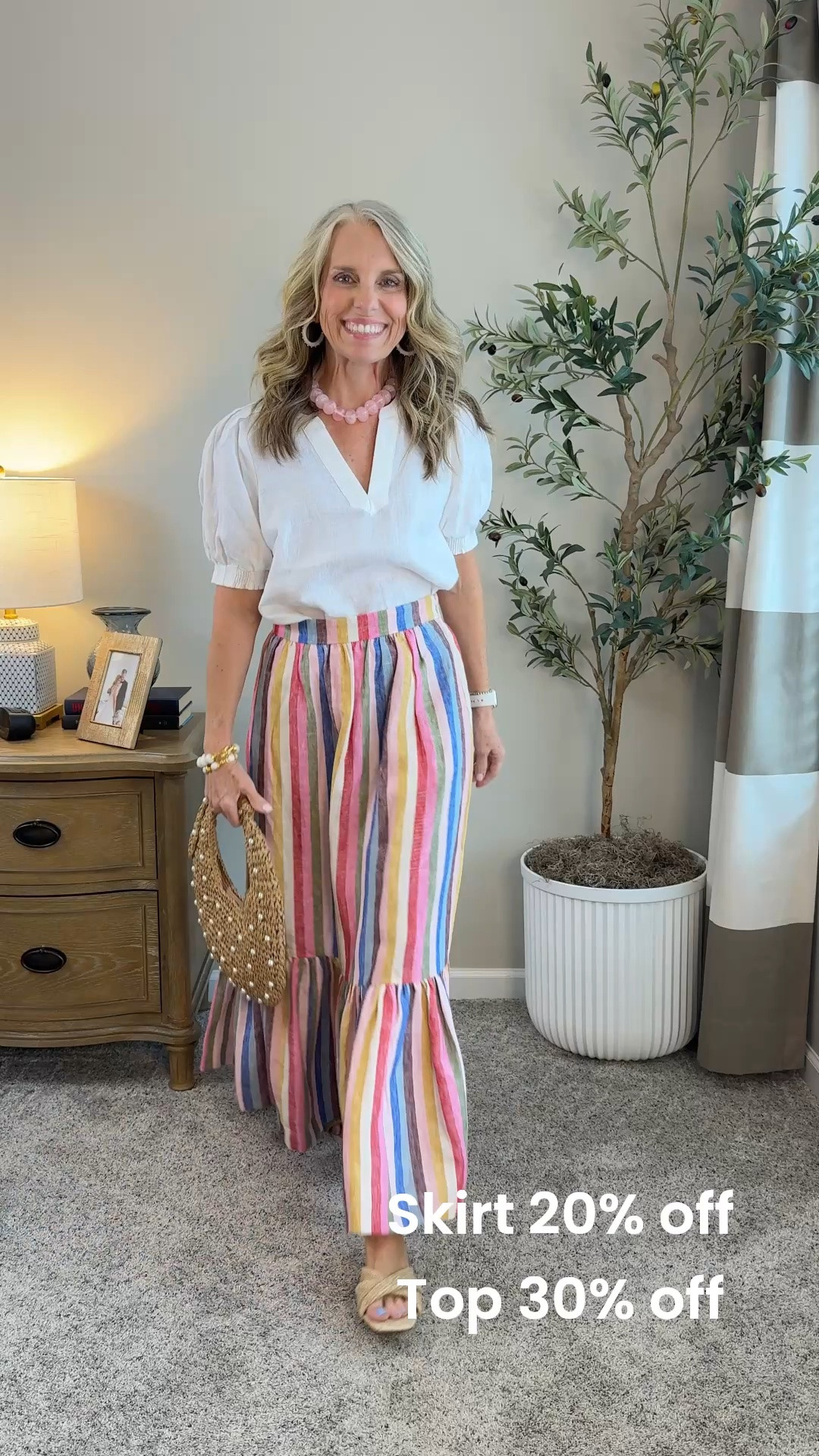 We LOVE a Boden sale!!!! Wearing 4 skirt and top. So pretty and both can be worn with so many pieces in your closet.

#LTKgrwm #LTKSaleAlert #LTKOver40
