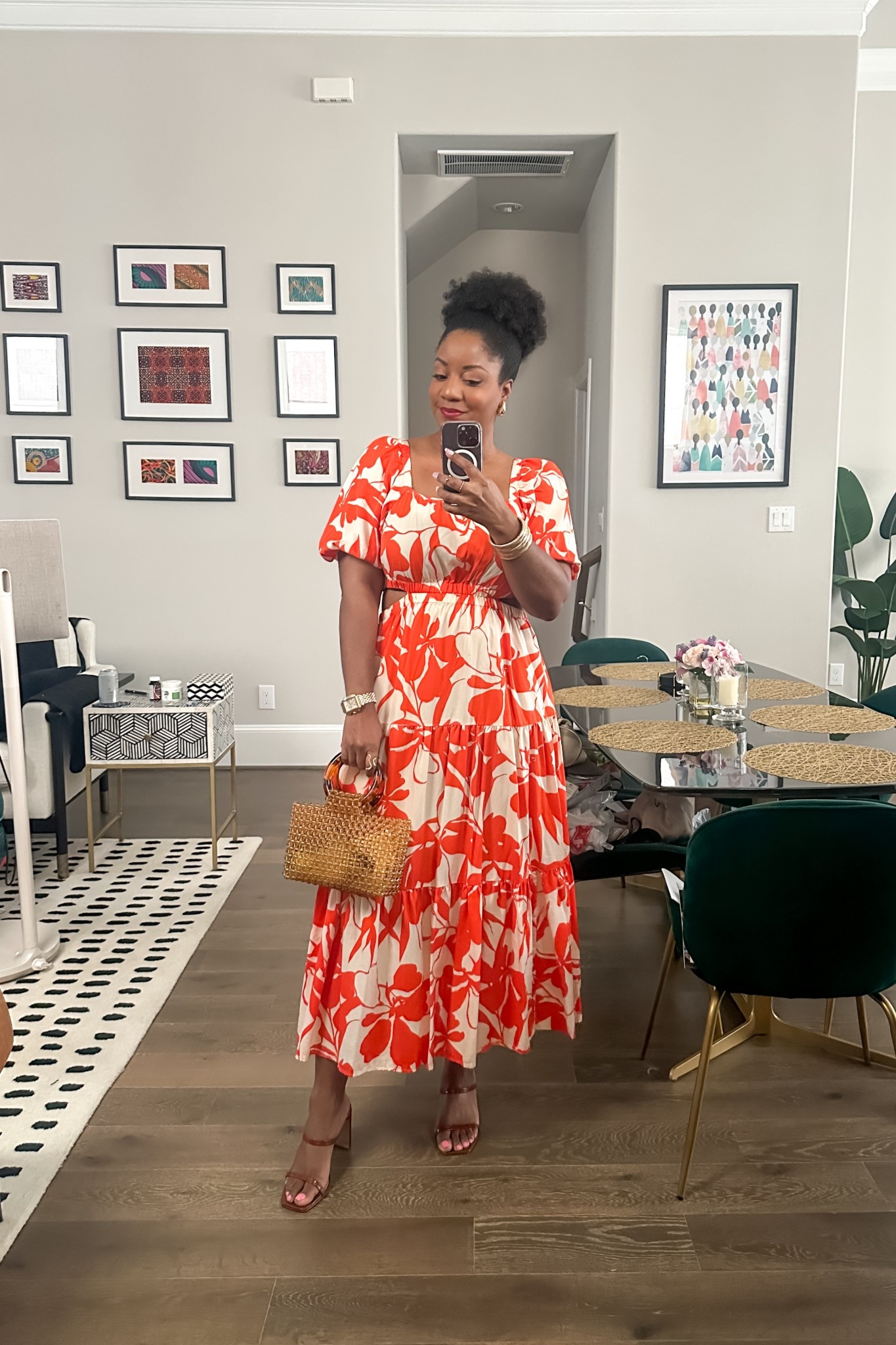 Wore this bold floral dress to brunch and got so many compliments! The square neckline, puff sleeves, and subtle cutouts make it feel elevated but still super comfortable. Wearing a size L.

Amazon fashion / brunch outfit ideas / floral maxi dress / dresses with sleeves / square neck dress / tiered maxi dress / Amazon The Drop / Amazon dresses / vacation outfit inspo / bold print dress

#LTKMidsize #LTKFindsUnder100 #LTKSeasonal