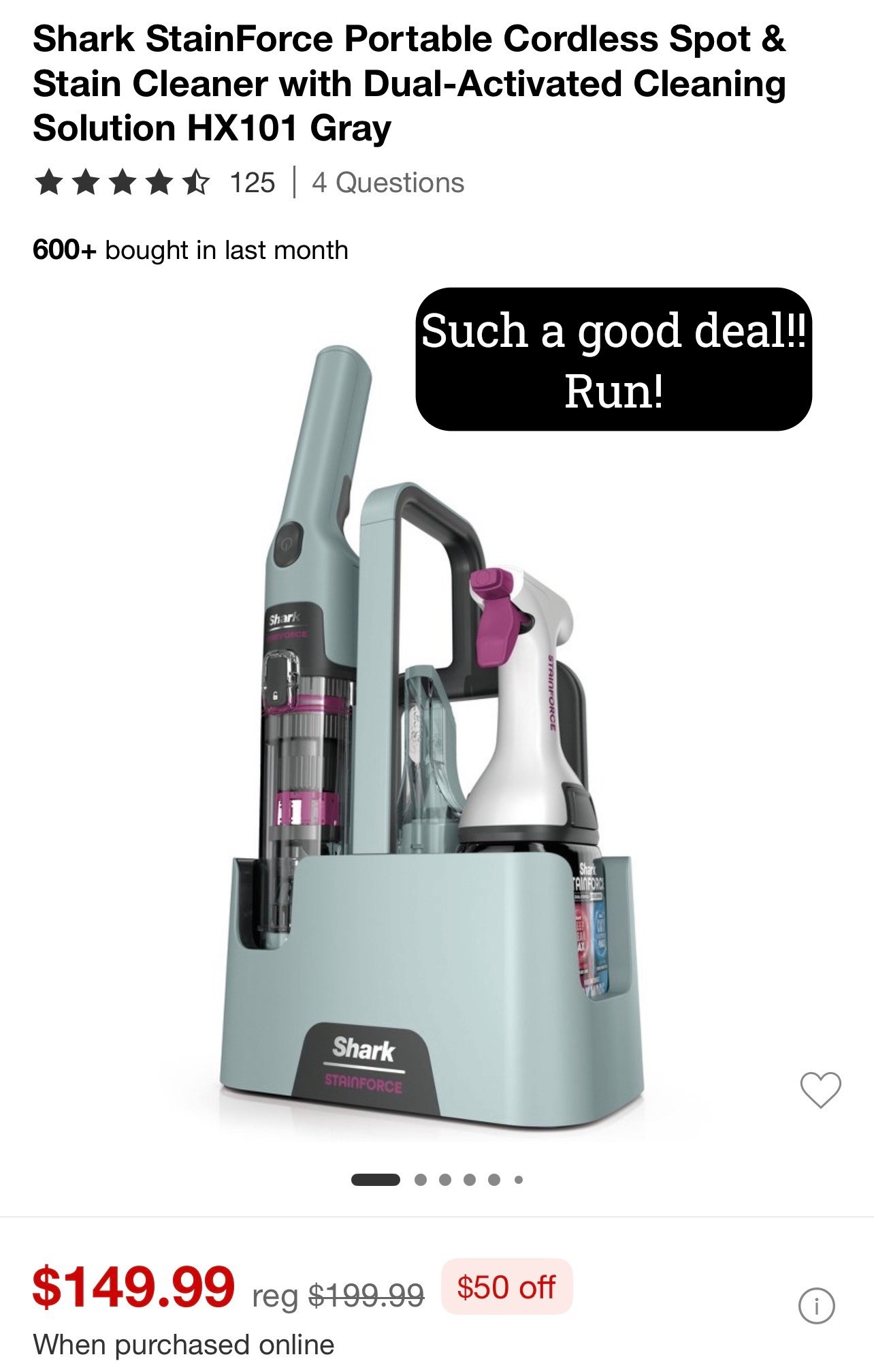 Such a great deal on the shark stainforce!!

Vacuum
Clean house 

#LTKmomlife #LTKHome