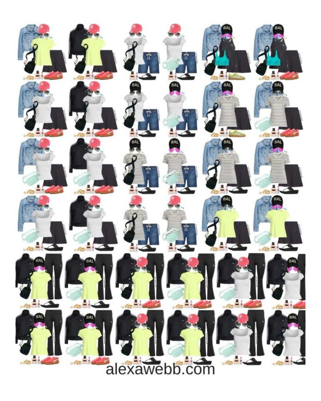 Plus Size Spring Athleisure Capsule Part 2 - A plus size wardrobe capsule collection of colorful active wear and athleisure clothes for spring and summer. An easy collection of comfortable clothes for mixing and matching into adorable outfits. I'll show you how... Alexa Webb #plussize

#LTKStyleTip #LTKOver40 #LTKPlusSize