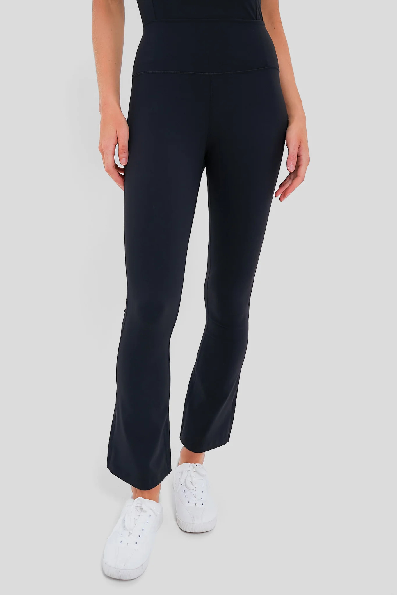 Black High Rise Compression Spandex Millie Yoga Pant | Tuckernuck (US)