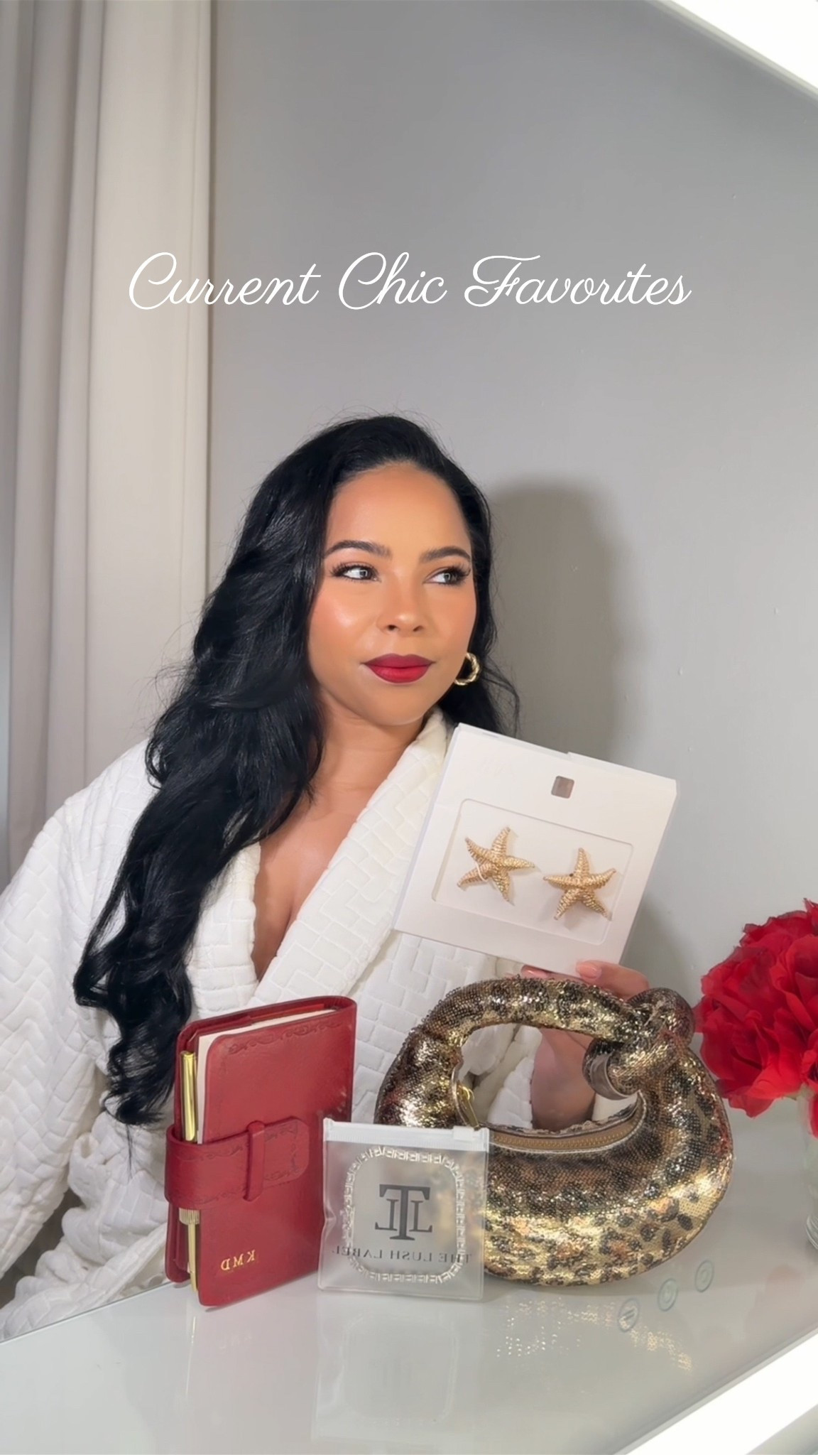 Starfish earrings from Zara
Crystal Tennis Anklet from The Lush Label ✨