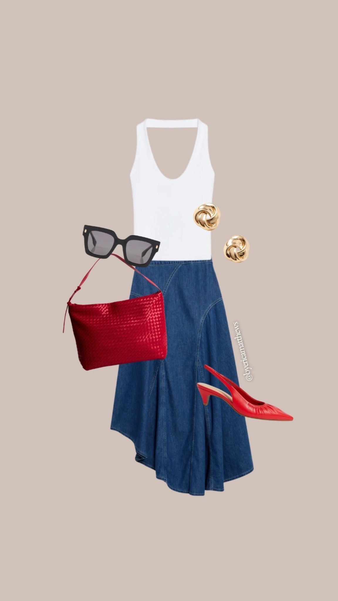 If ‘casual but elevated’ was a person…

Outfit Details:
- White halter neck top @zara 
- Asymmetric denim skirt
- Red slingback kitten heels
@marksandspencerstyle

#outfitrepeater #midsizefashion #mymarks #zarastyle #whattoweartoday #haloeffect #size16style #size14 #curvyfashionblogger

#LTKmidsize #LTKstyletip #LTKsummer