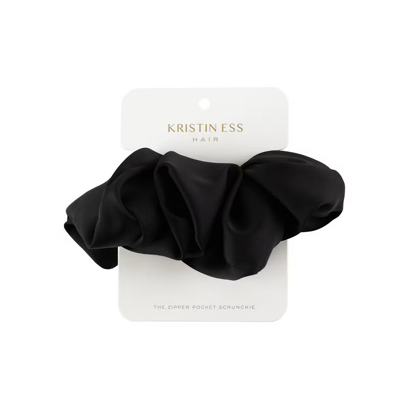 Kristin Ess The Hidden Pocket Scrunchie Hair Elastic | Target