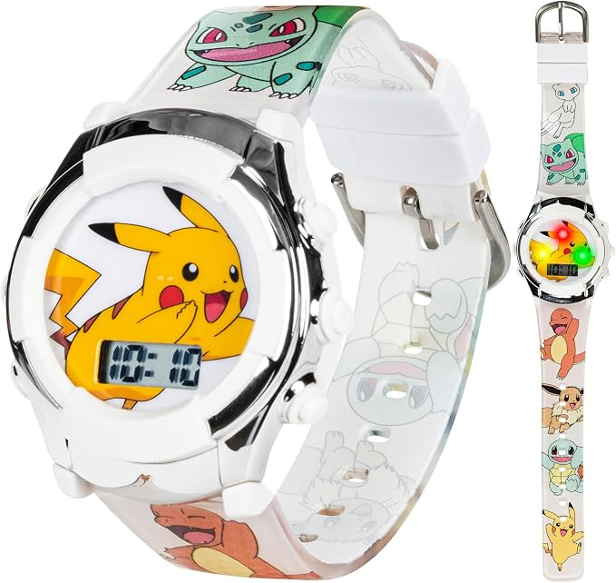 Accutime Kids Pokemon Digital LCD Quartz Watch for Boys, Girls, and Adults All Ages | Amazon (US)