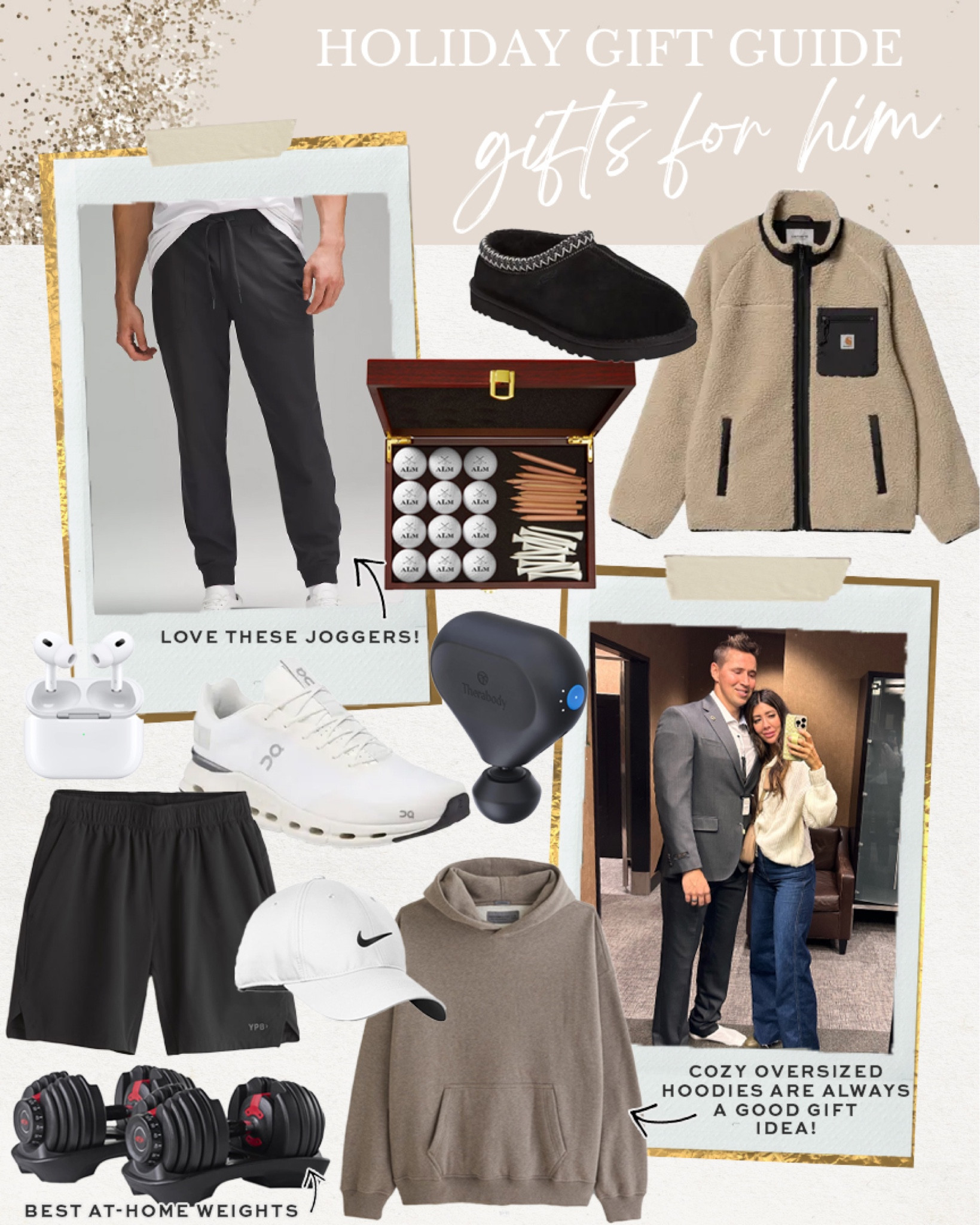 Holiday gift guide: gifts for him 

#holidaygiftguide

Gifts for guys. Gifts for husband. Gifts for boyfriend. Gifts for men. Holiday gifts for him. Affordable holiday gifts for him. Men’s Sherpa pullover. Lululemon men’s gift idea. Men’s joggers. Gifts for the guy who has everything  

#LTKmens #LTKHoliday #LTKGiftGuide