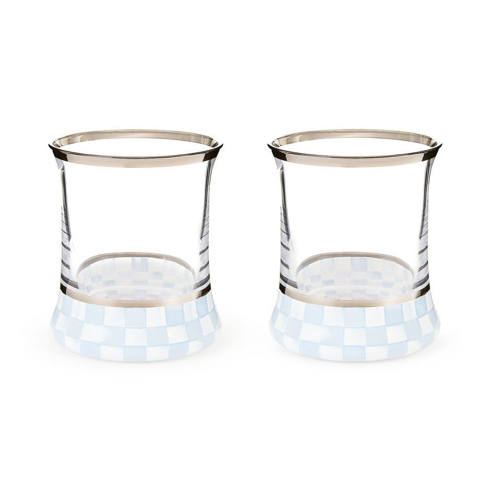 Gray Malin Ski Holiday Glassware | MacKenzie-Childs