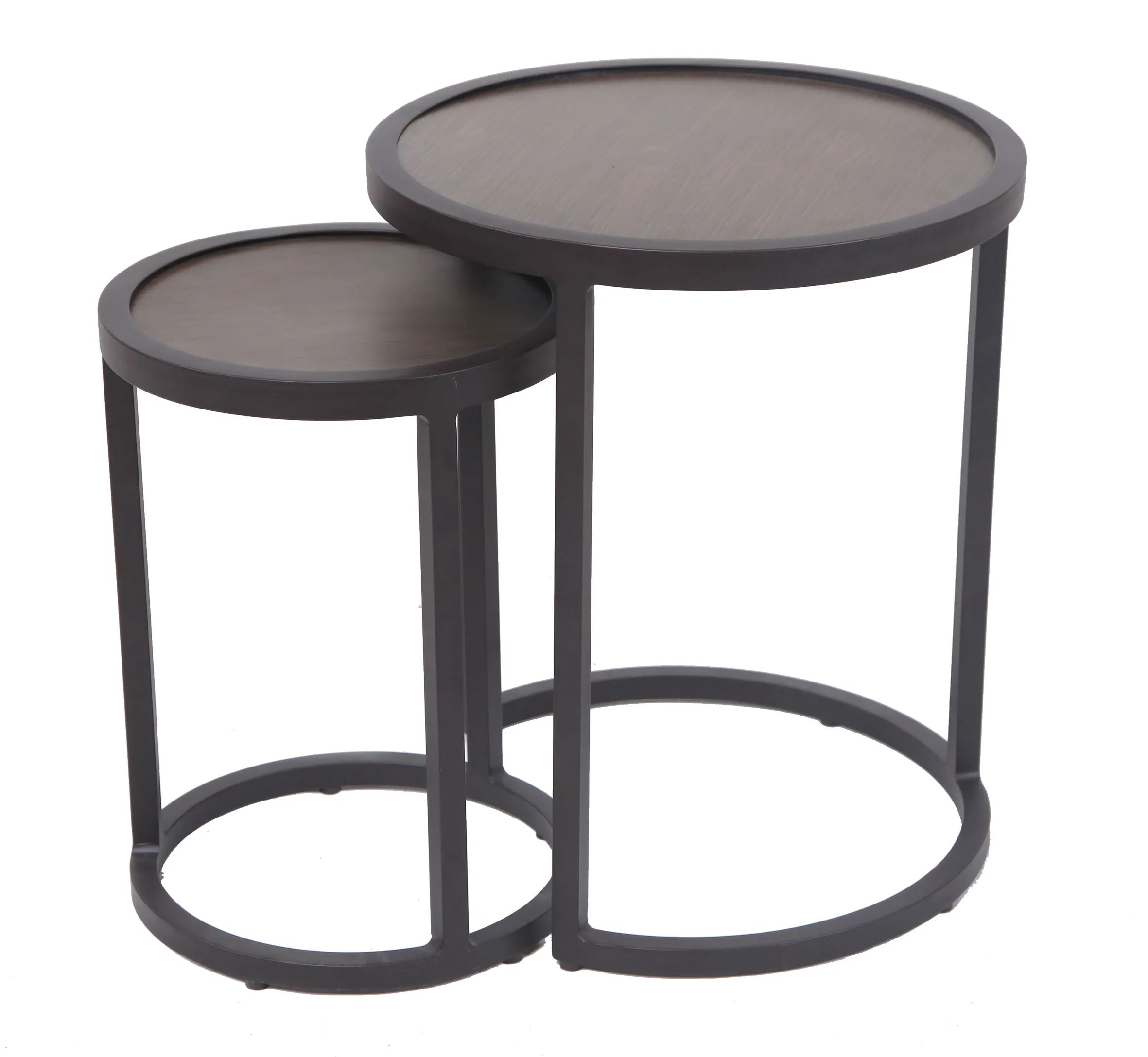 allen + roth Round Outdoor End Table 18-in W x 18-in L | Lowe's