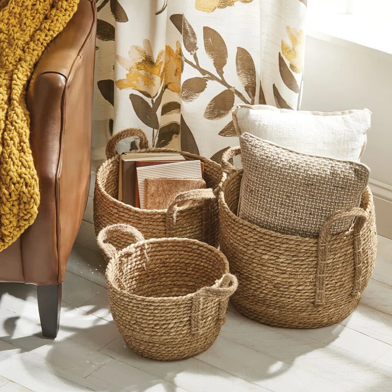 Seagrass Basket Set | Wayfair North America
