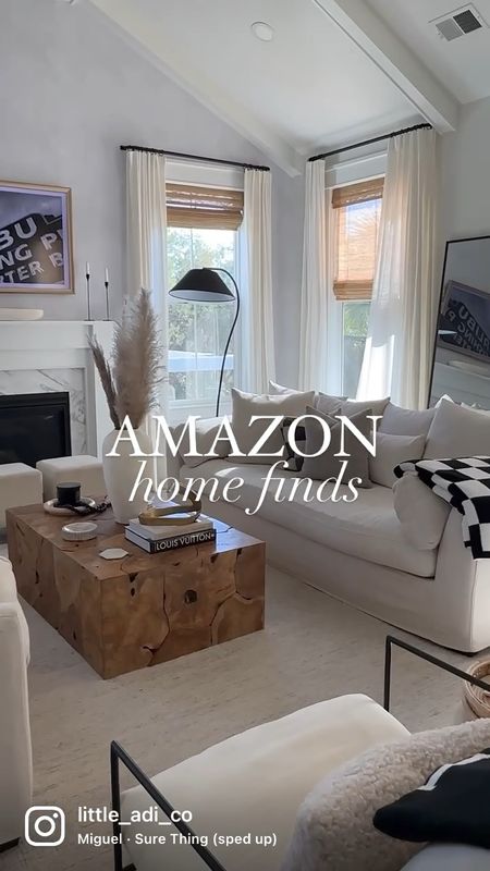 I’m always on the hunt for fun & functional items for our home. Believe it or not, most of them come from Amazon! I’m sharing my top #amazonfinds from @amazonhome & our family room in today’s reel. All of them are under $50 (besides the tv, of course 🤪) and make such an impact on our space. Which room should I do next??

To SHOP, click the link in my bio and shop “Today’s Reel” or check my stories for the links -

#amazonmusthaves #amazonfinds #amazonhome #amazonfavorites #livingroom #whitesofa #homegram #homerefresh #neutralhomedecor #ltkhome #homeonabudget #budgetdecor #founditonamazon 

#LTKhome #LTKstyletip #LTKfamily