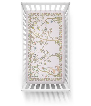 In Bloom Organic Cotton Fitted Crib Sheets | Dillards