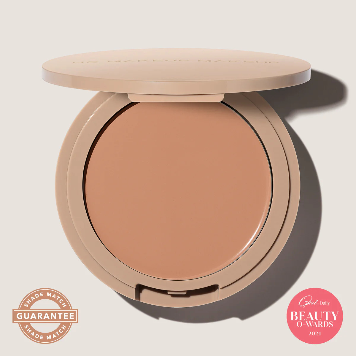 The Original No Makeup Makeup® Foundation - Almond - Buildable and Natural | No Makeup Makeup