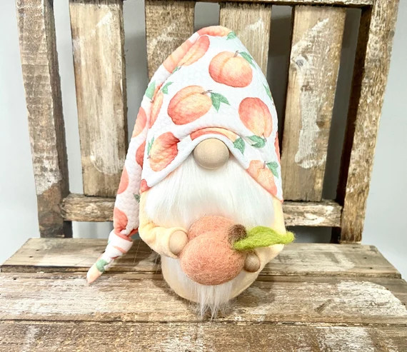 Peach Gnome-Spring Gnome | Etsy (US)