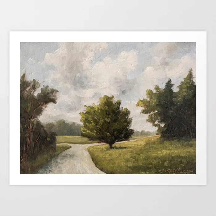 Around the Bend Art Print | Society6