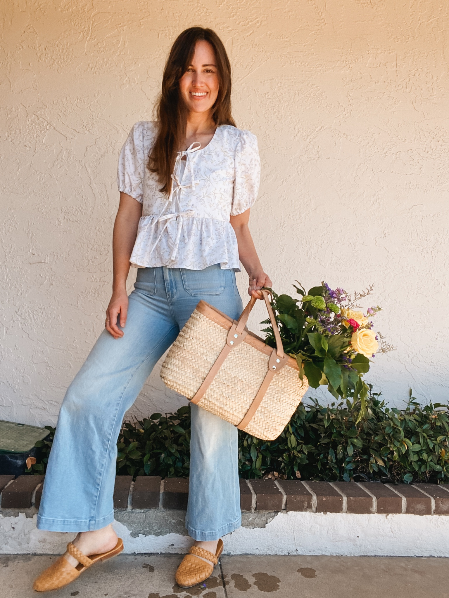 Size up one - jeans run small 