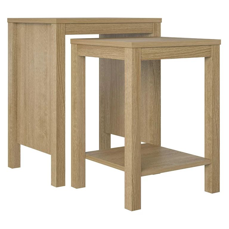 Queer Eye Wimberly Nesting Tables, Set of 2, Natural | Walmart (US)