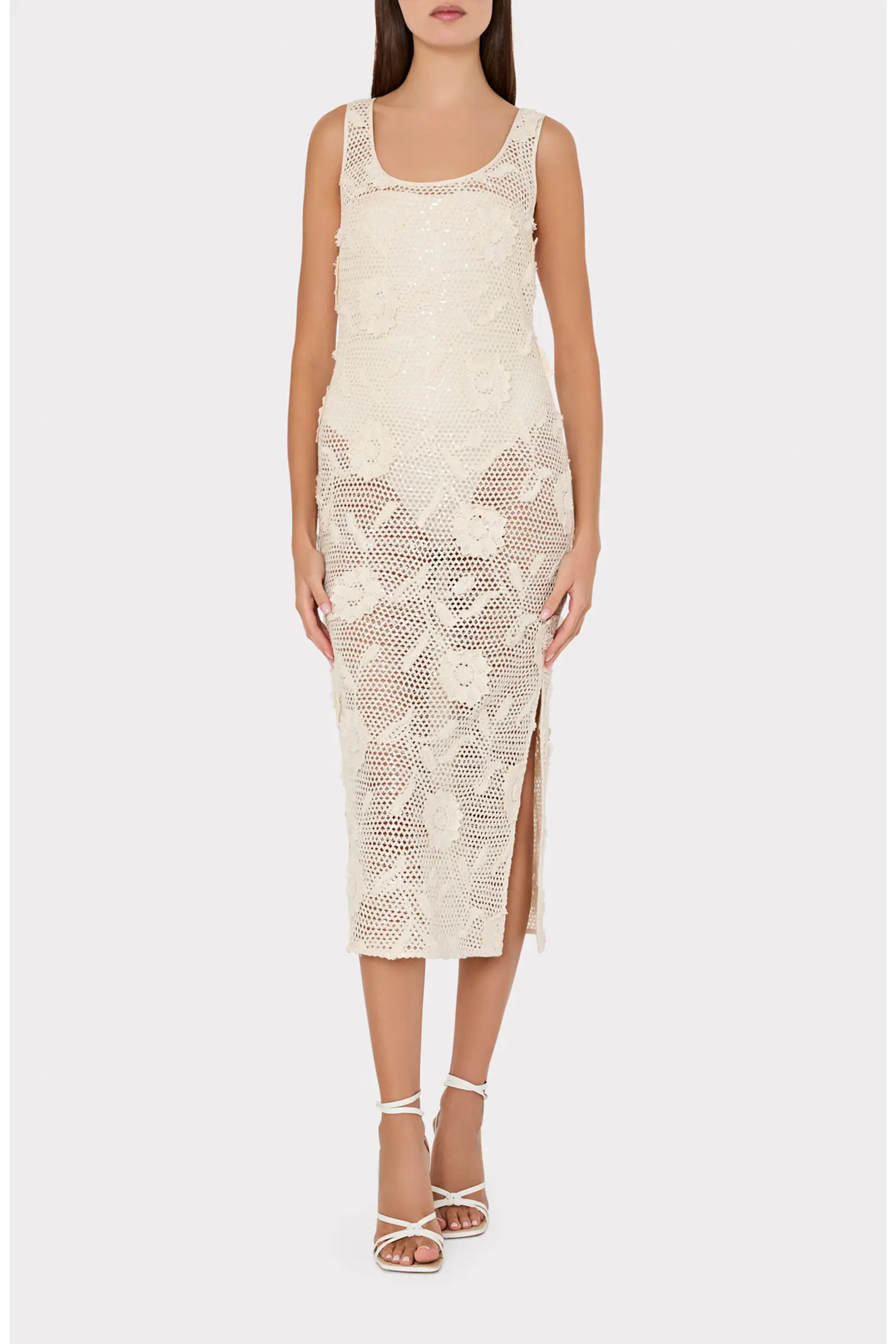Sequin Crochet Cover-Up Dress (Women) | Nordstrom | Nordstrom